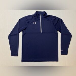 Under Armour Men’s Small Navy Blue Quarter Zip Pullover‎